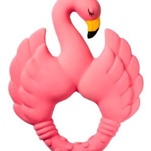 Flamingo teething ring