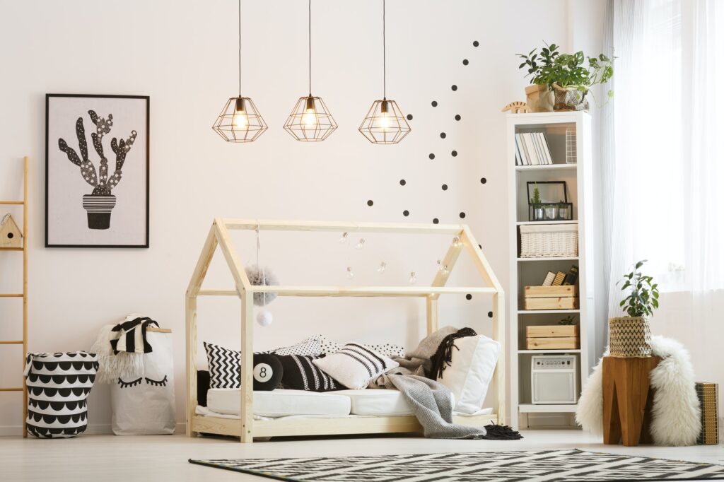 Eco friendly child bedroom